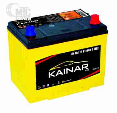 Аккумуляторы Аккумулятор KAINAR  6CT-75 АзЕ Asia 258x173x220 мм EN640 А